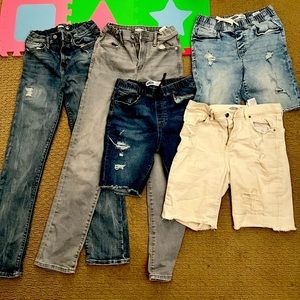 Boys size 16 Jean pants and shorts